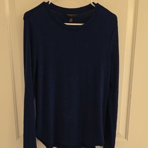 Banana Republic Deep Blue Long Sleeve Top